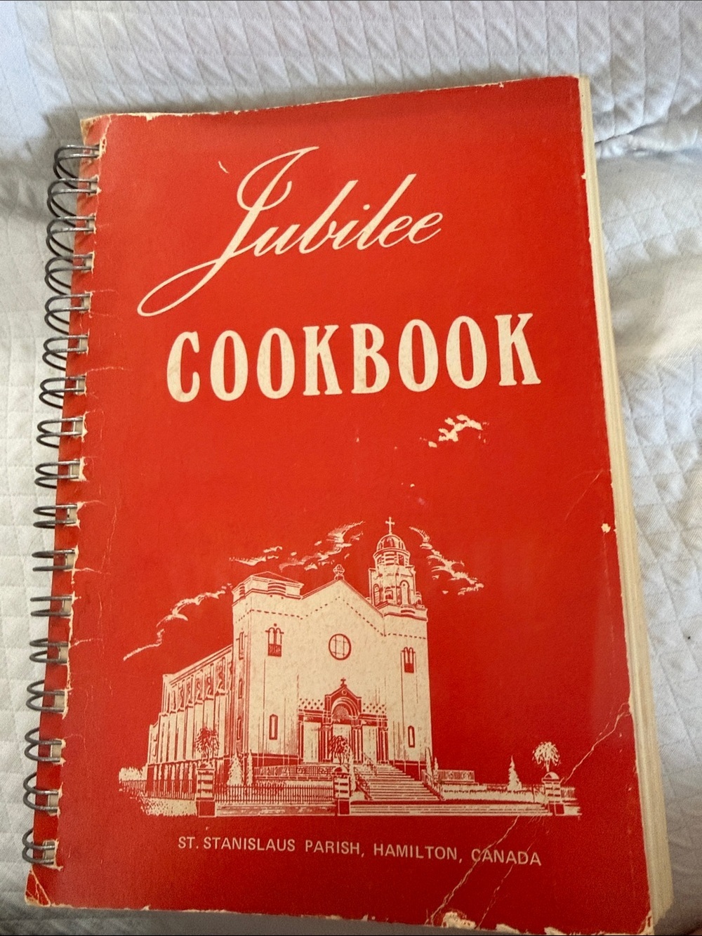 Vintage 1979 Jubilee Cookbook St Stanislaus Parish Hamilton Ont. Polish recipes